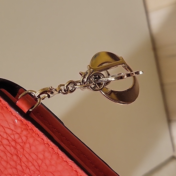 Dior red chain wallet - Picture 2 of 5